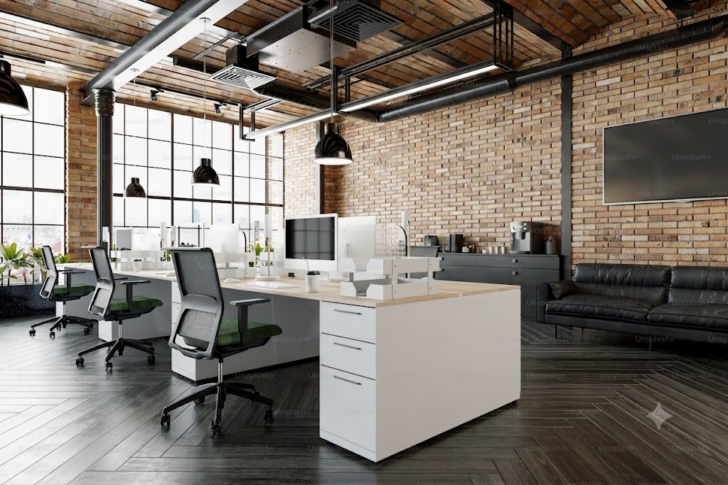 Modern commercial office workspace financed by MortgageHQ Melbourne commercial brokers